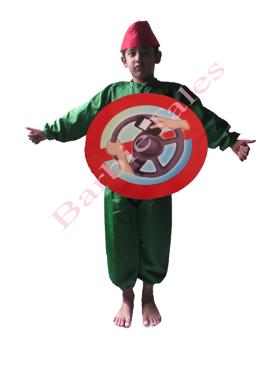No Phone In Driving Kids Fancy Dress