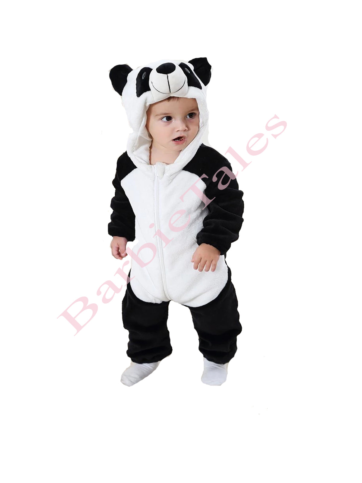 Panda Hoodie Rompers