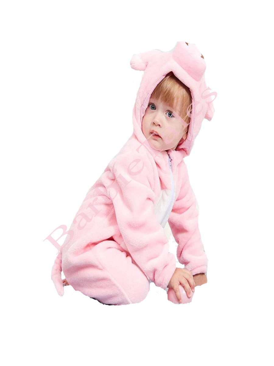 Pig Hoodie Romper