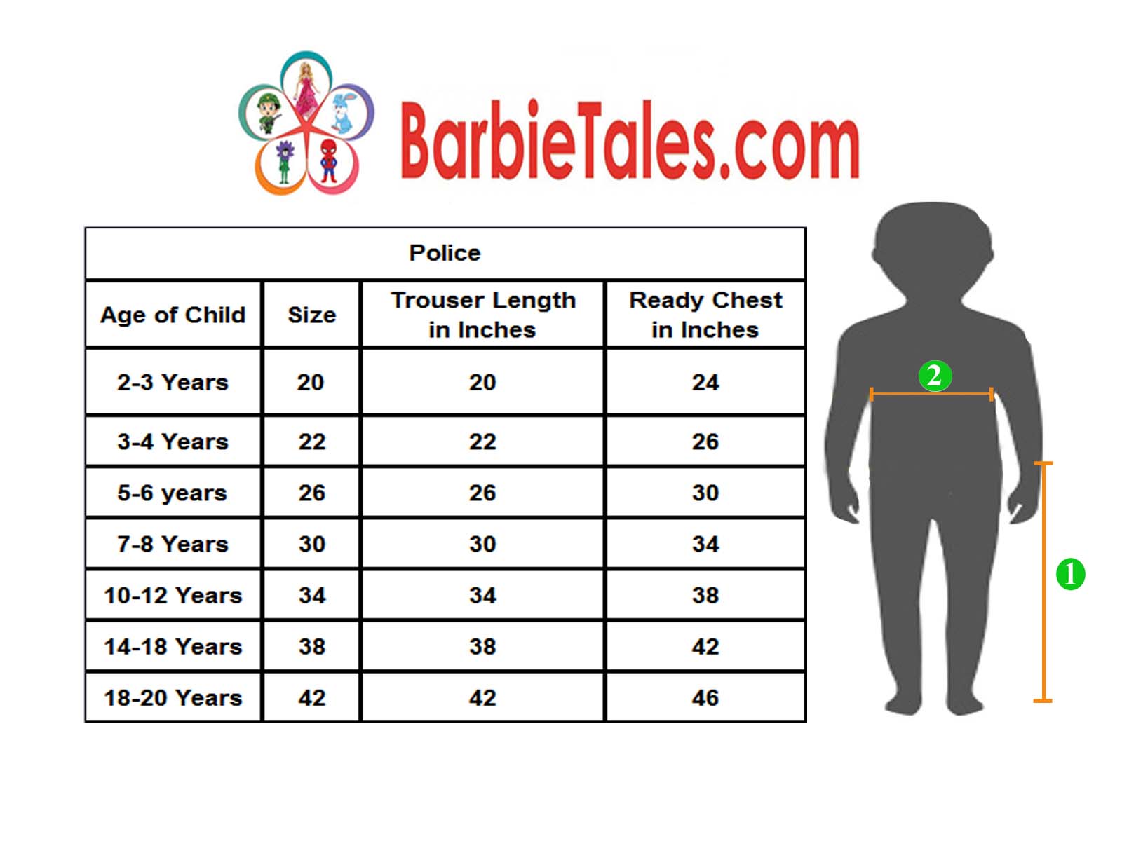 Police Kids Fancy Dress