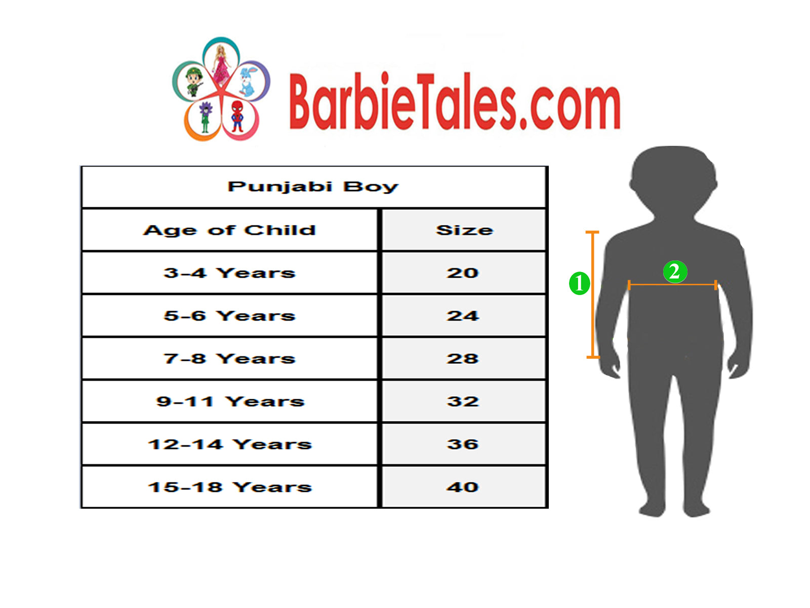 Punjabi Costume Bhangra For Boys