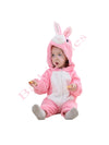 Rabbit Hoodie Romper