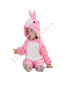 Rabbit Hoodie Romper