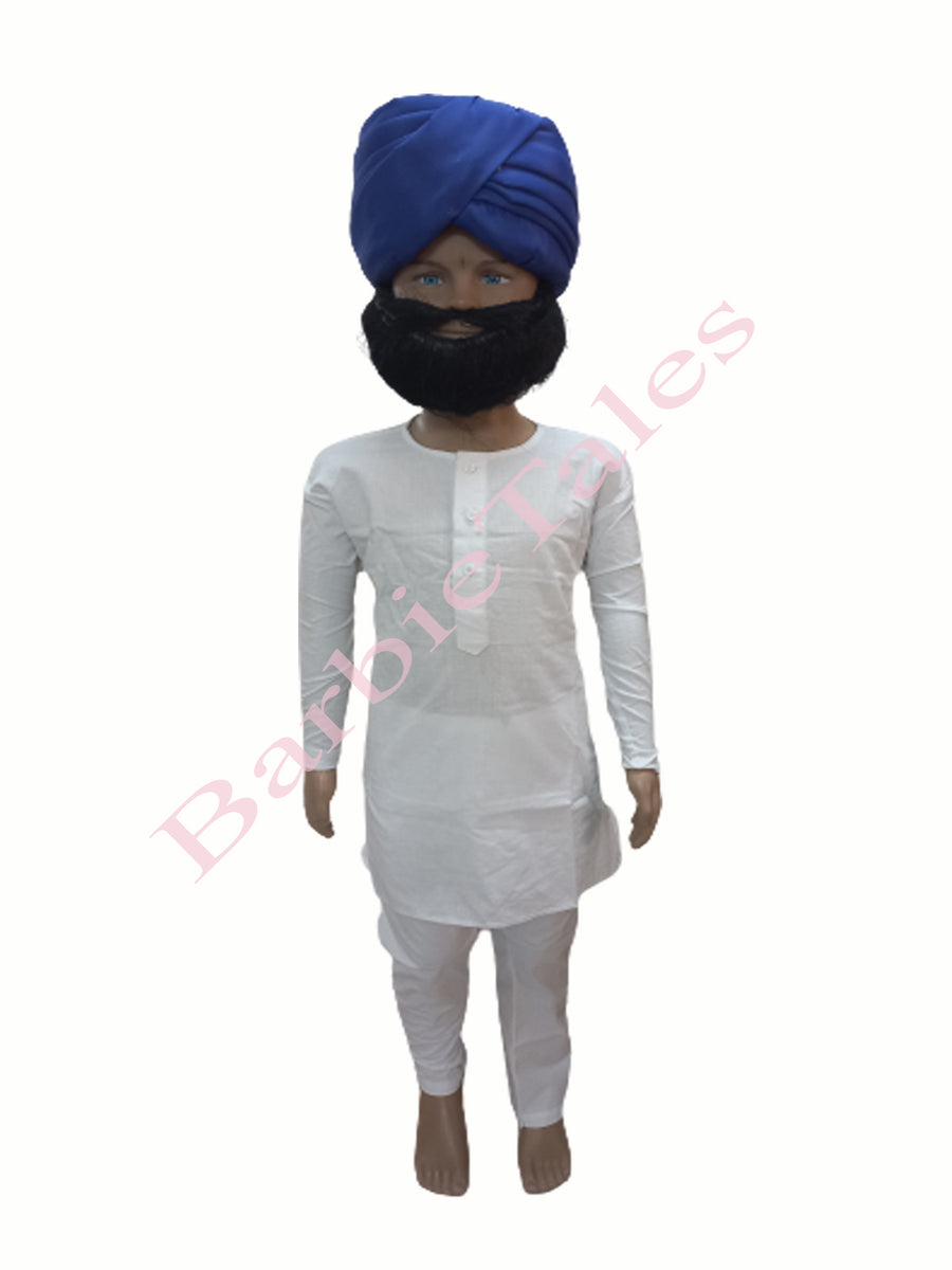 Punjabi Sardar Costume For Boys