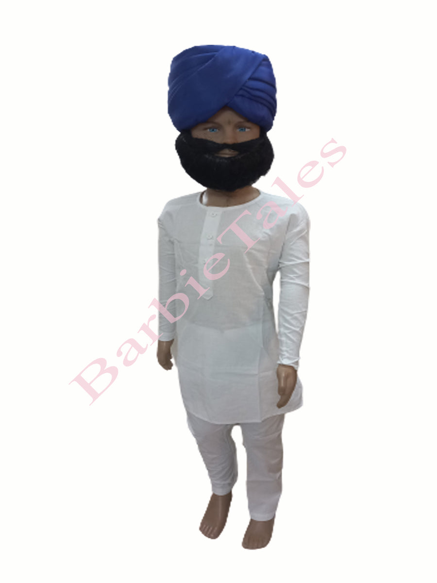 Punjabi Sardar Costume For Boys