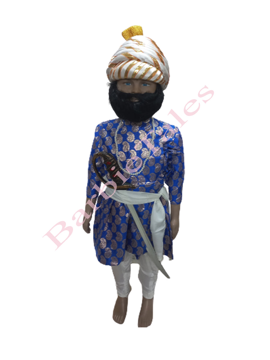 Shivaji Maharaj Chatrapthi Kids Fancy Dress Costume