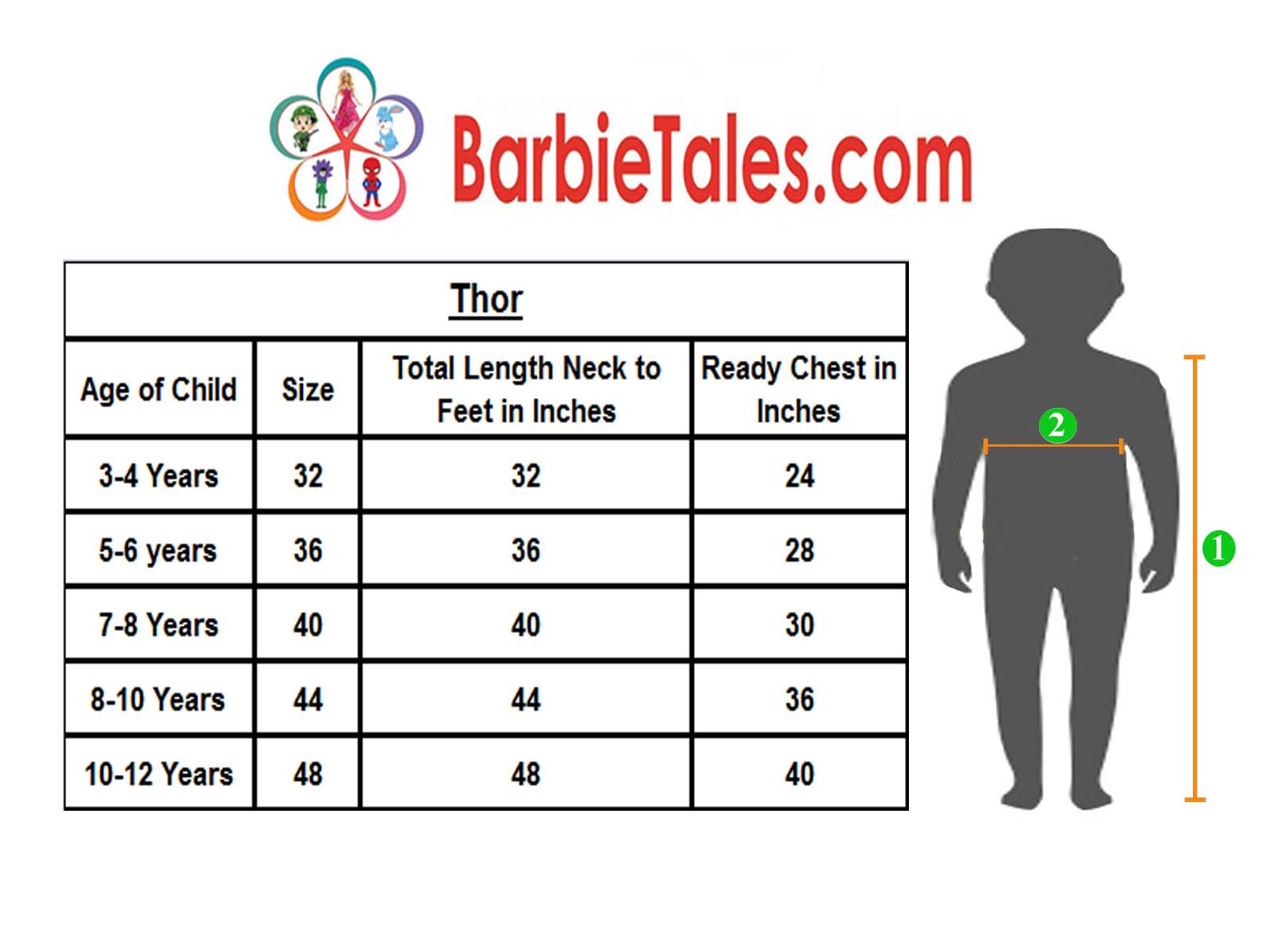 Thor Avengers Superhero Kids Fancy Dress Costume | Muscle Look | Imported