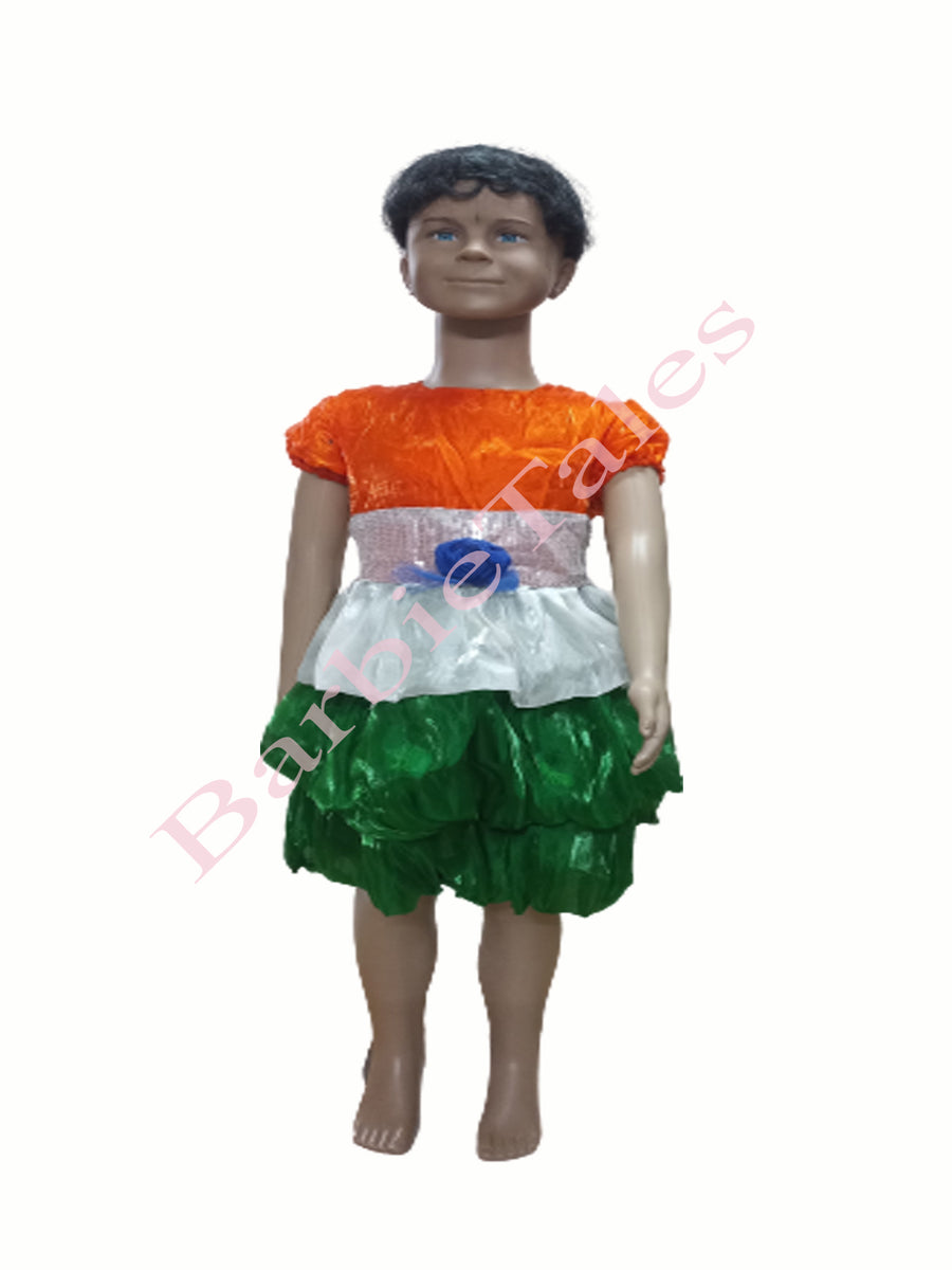 Tri Color Frock Fancy Dress