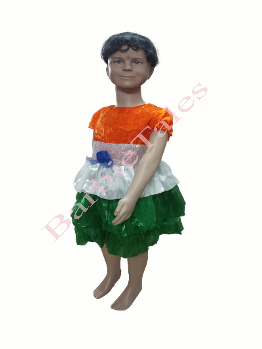 Tri Color Frock Fancy Dress