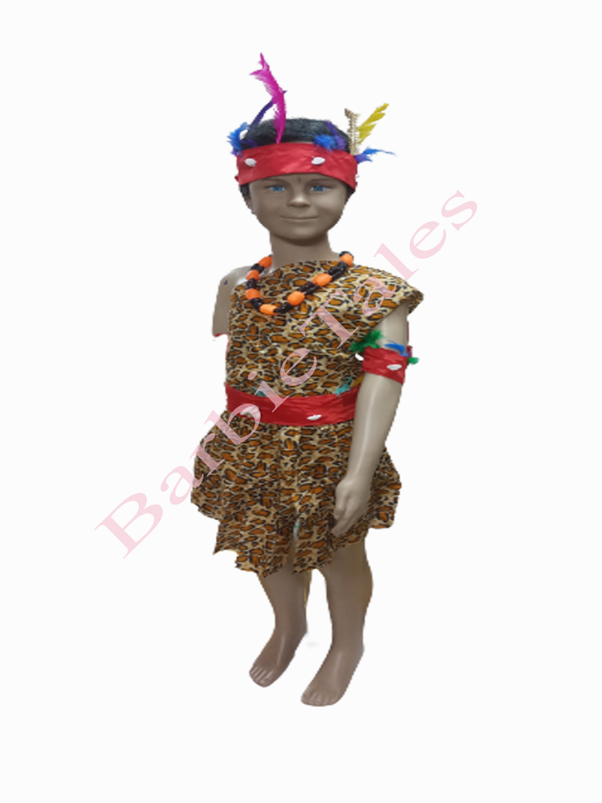Tribal Girl Kids Fancy Dress Costume