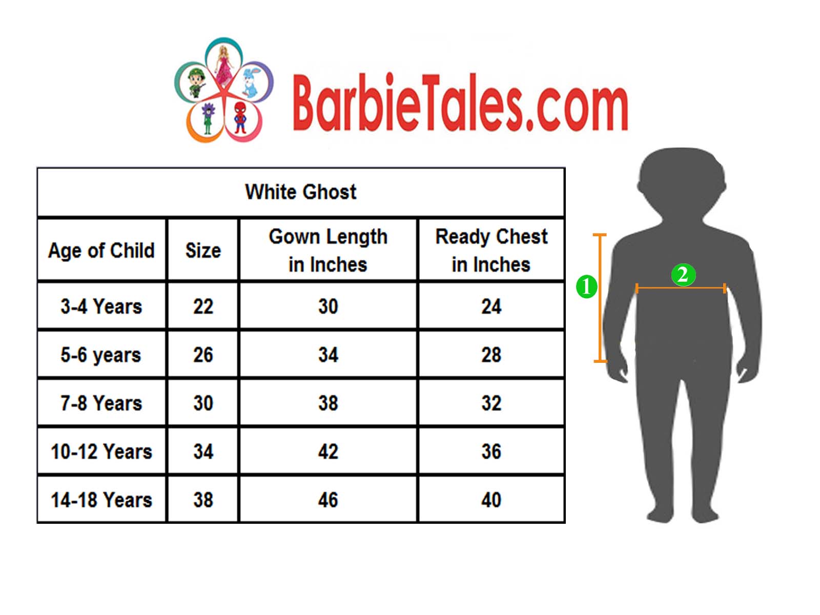 White Ghost Fancy Dress Halloween costume