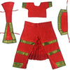 Bharatanatyam Indian Classical Dance Costume For Girls -Red