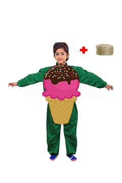 ice cream seller fancy dress Kids Ice Cream Vendor Unisex Costume