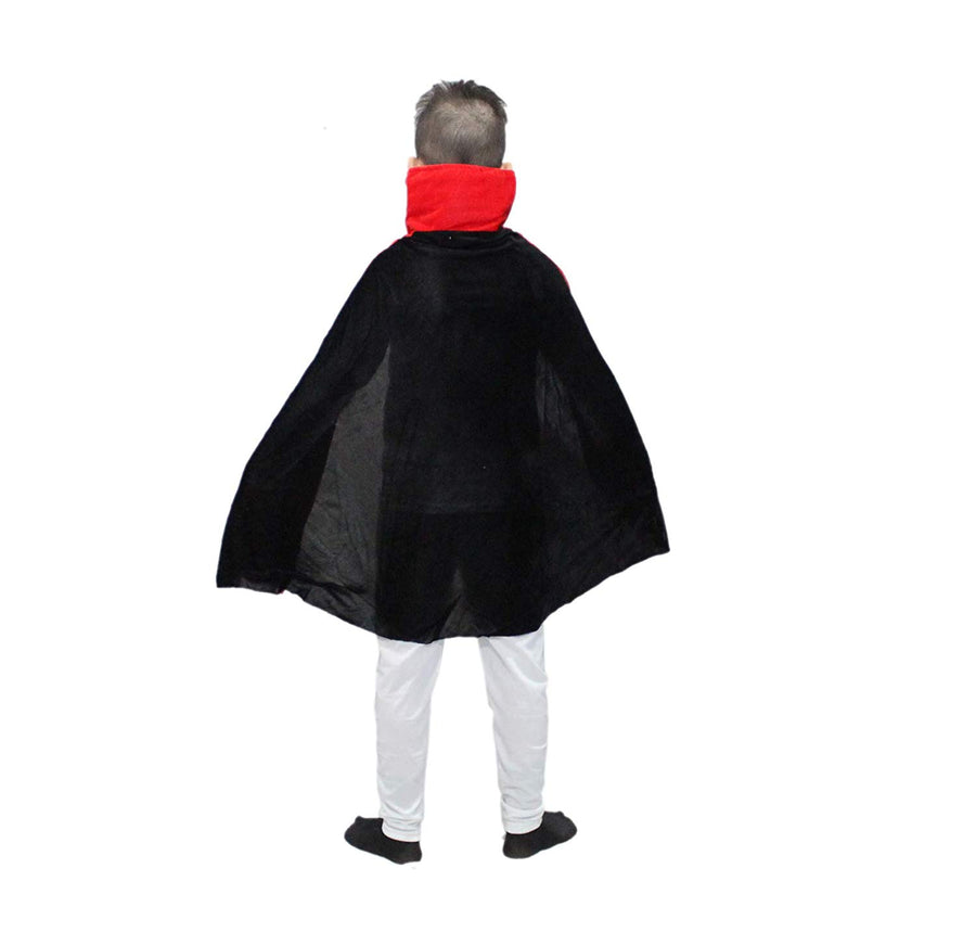Red and Black Dracula Cape Halloween costume