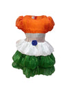 Tri Color Frock Fancy Dress